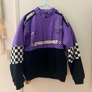 Kuromi Oversized Bomber Jacket Boxlunch